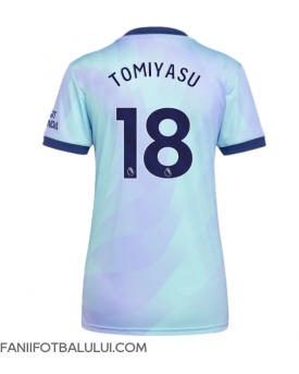 Arsenal Takehiro Tomiyasu #18 Tricou Fotbal Replică 2024-25 Femei Treilea